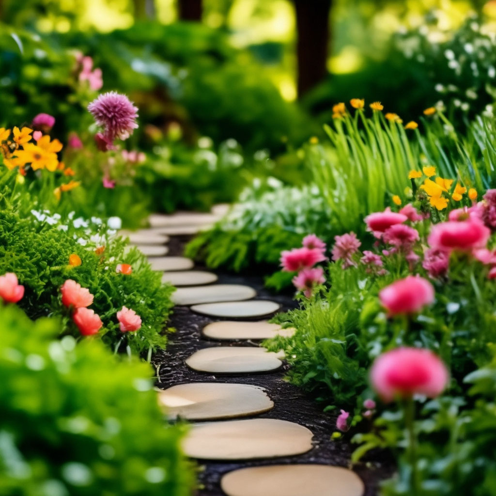 Топ-10 идей для ландшафтного дизайна Вашего сада, которые Можно Реализовать с Помощью Цветов